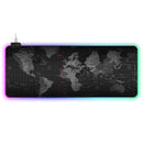 LED World Wide Map Full Desk Coverage Gaming and Office Mouse Pad mouse pads Iconix