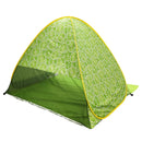 Lime Green Pop-Up Beach and Camping Tent Beach Accessories Iconix