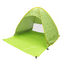 Lime Green Pop-Up Beach and Camping Tent Beach Accessories Iconix