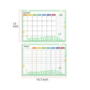 Magnetic Monthly and Weekly Planning Calendar – Autumn Leaves Kitchen Iconix