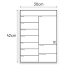 Magnetic Weekly Planner Kitchen Iconix