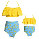Mother or Daughter Matching Swimsuit - Yellow bikini Iconix