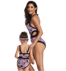 Mother or Daughter One piece Floral Printed Swimsuit bikini Iconix
