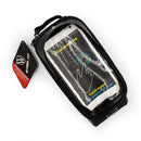 Mountable Handlebar Waterproof Phone Pouch with storage compartment B20 Cycling Accessories Iconix