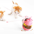 Multifunctional Electric Lazer Pointer Cat Food Dispenser and Toy Iconix
