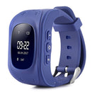Navy Blue Q50 Kids GPS Smart Watch with Call Function GPS Watches Iconix