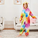 Orange Starry Unicorn Kids Onesie Iconix