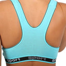 Pack of 6 Colour Wireless Sports Bra's - 8913/8915 (Limited Sizes Available) Fashion Iconix