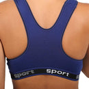Pack of 6 Colour Wireless Sports Bra's - 8913/8915 (Limited Sizes Available) Fashion Iconix