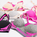 Pack of 6 Colour Wireless Sports Bra's - 8922--32B available sports bras Iconix