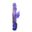 Passion Thrust Rabbit Vibrator QQ80 Iconix Purple