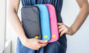 Passport and Document Travel Organiser In Six Colours Storage & Organization Iconix Black