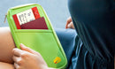 Passport and Document Travel Organiser In Six Colours Storage & Organization Iconix Green
