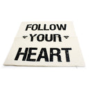 Pillow Case - Follow Your Heart bedroom decor Iconix