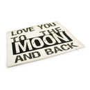 Pillow Case - Love You To The Moon and Back bedroom decor Iconix