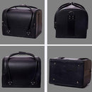 PU Leather 3-Layer Cosmetic Case Beauty & Fashion Iconix