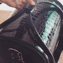 PU Leather 3-Layer Cosmetic Case Beauty & Fashion Iconix