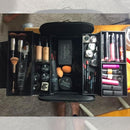 PU Leather 3-Layer Cosmetic Case Beauty & Fashion Iconix