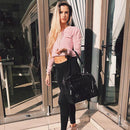 PU Leather 3-Layer Cosmetic Case Beauty & Fashion Iconix