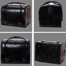 PU Leather 3-Layer Cosmetic Case Beauty & Fashion Iconix