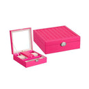 PU Leather Jewelry Storage Display Organizer Beauty Iconix