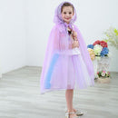 Purple Kids Hooded Cape E84 Iconix