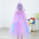 Purple Kids Hooded Cape E84 Iconix