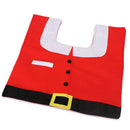 Red Smiling Santa Christmas Bathroom Decor | 3pc Party & Fun Iconix