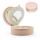 Rounded PU Leather Jewellery Display Organiser Jewellery Organisers Iconix