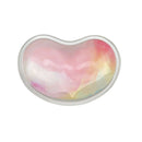 Silicone Crystal Wrist Support Pad - Pink Marble Mouse Pads Iconix