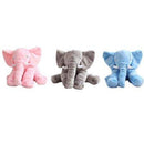 Stuffed Elephant Plush Toy - Available in Grey, Pink ,Purple,Yellow or Blue Colours Kids Iconix