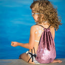 Two Colour Sequin Mermaid Drawstring Bag Iconix