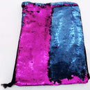 Two Colour Sequin Mermaid Drawstring Bag Iconix