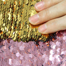 Two Colour Sequin Mermaid Drawstring Bag Iconix