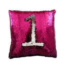 Two Way Mermaid Sequin Pillow or Cushion Iconix Hot Pink/Silver