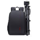 Water-Resistant Breathable Camera Backpack with Tripod Strap Iconix