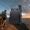 Water-Resistant Breathable Camera Backpack with Tripod Strap Iconix