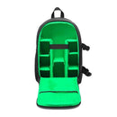 Water-Resistant Breathable Camera Backpack with Tripod Strap Iconix Green