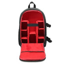Water-Resistant Breathable Camera Backpack with Tripod Strap Iconix Red