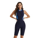 Women's Blue Assortment Sleeveless Swimwear Long Sleeve Swimwear Iconix