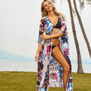 Women's Colour Splash Long-length Beach Cover-up Beach Cover-Up Iconix