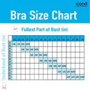 Women’s Pack of 6 Fitness Sports Bras Outdoor Iconix