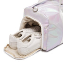 Women’s Pearly Purple Wet and Dry Gym Bag Gym Bags Iconix
