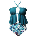 Women's Teal Impact Two-piece Bikini Bikini Iconix