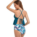 Women's Teal Impact Two-piece Bikini Bikini Iconix