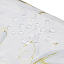 Women’s White and Gold Marble Wet and Dry Gym Bag Gym Bags Iconix