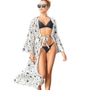 Women's White Sky Beach Cover-up beach cover-ups Iconix