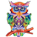 Wooden Animal 153pc Jigsaw Puzzle – Owl Iconix