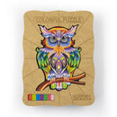 Wooden Animal 153pc Jigsaw Puzzle – Owl Jigsaw Puzzles Iconix