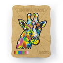 Wooden Animal 169pc Jigsaw Puzzle – Giraffe Jigsaw Puzzles Iconix